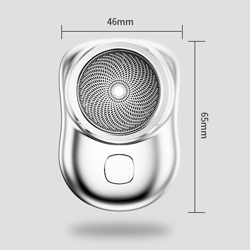 Alat Cukur Elektrik portable mini/IPX6 Anti Air/ Basah Dan Kering/USB charging Alat Cukur mini Pria