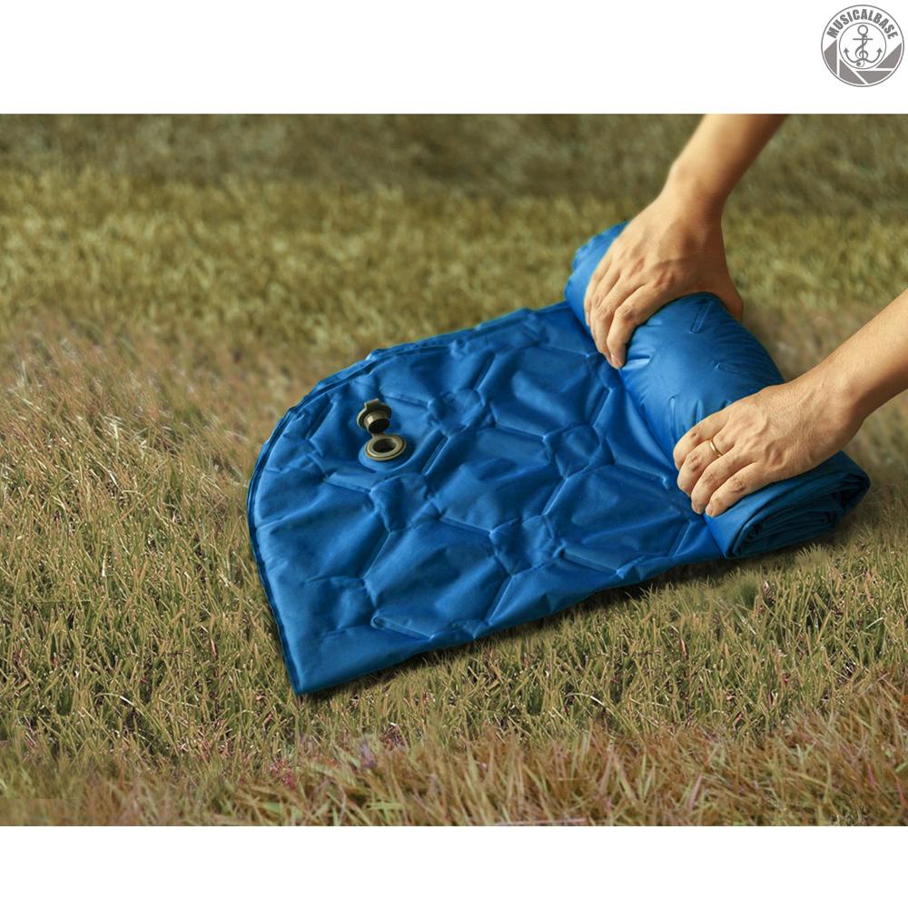 Camping Mat Inflatable Sleeping Pad Moistureproof Air Mattress Cushion Sofa Bed Outdoor Beach Mattress with Pillow