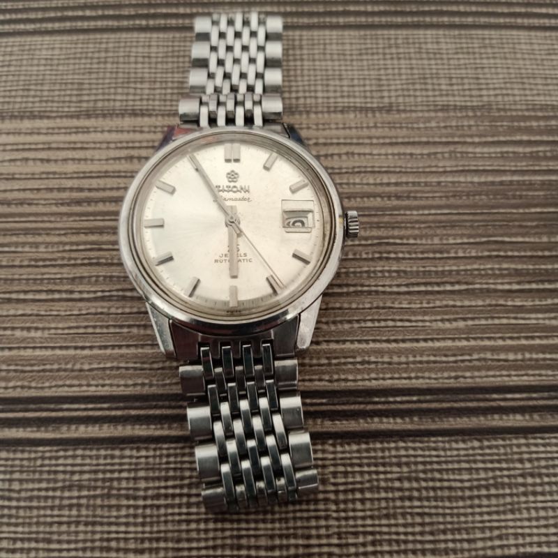 Jam Tangan Titoni airmaster 25 jewel romatic analog