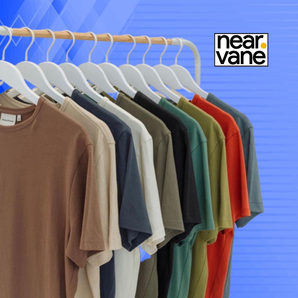 Kaos Baju Polos Premium Pria Wanita Ukuran S M L XL XXL Lengan Tangan Pendek Oversize Besar Oversized