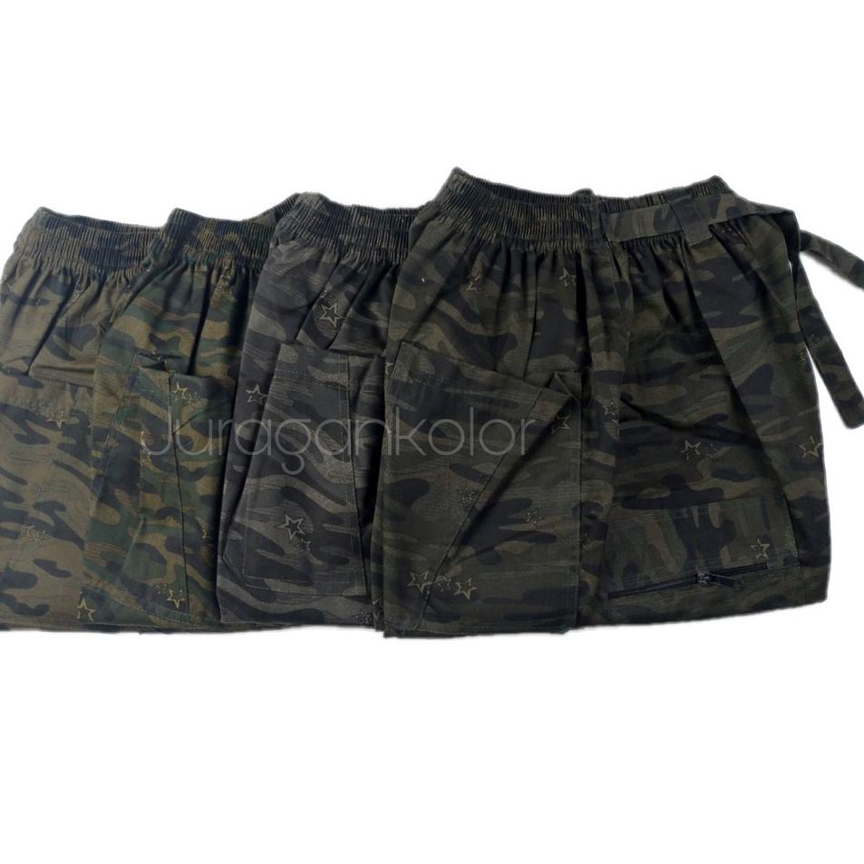 Ready Celana Sirwal Jumbo Loreng Pria -SLJ