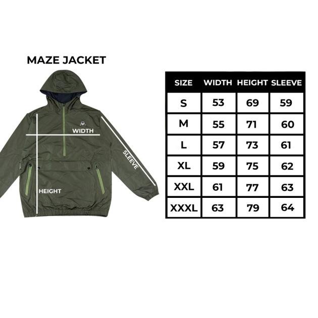 BREY.CO Maze Jacket All Varian - S, BLACK