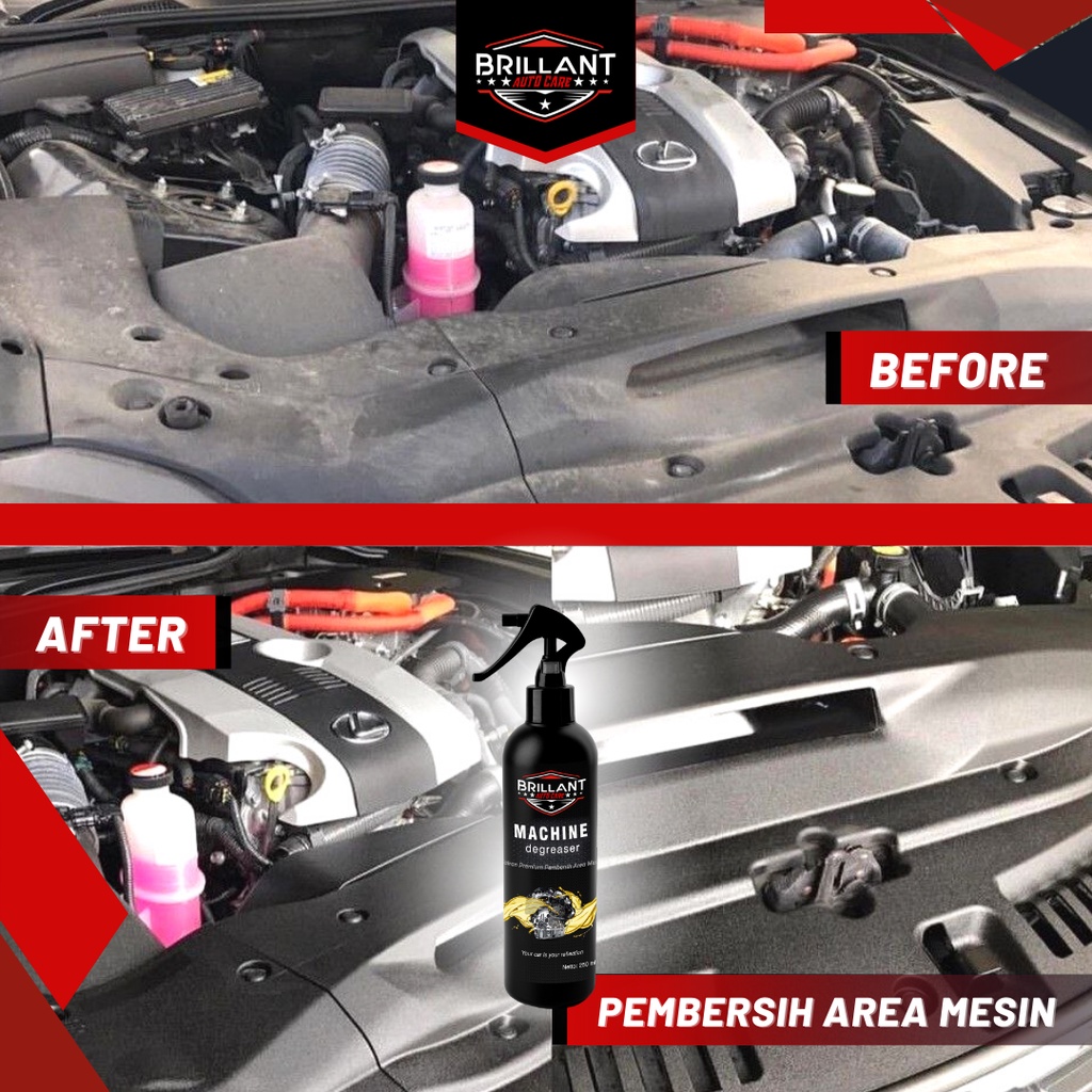 Machine Degrease - Engine Degreaser - Pembersih Mesin Mobil &amp; Motor / Kerak / Noda Oli - Pembersih Karat