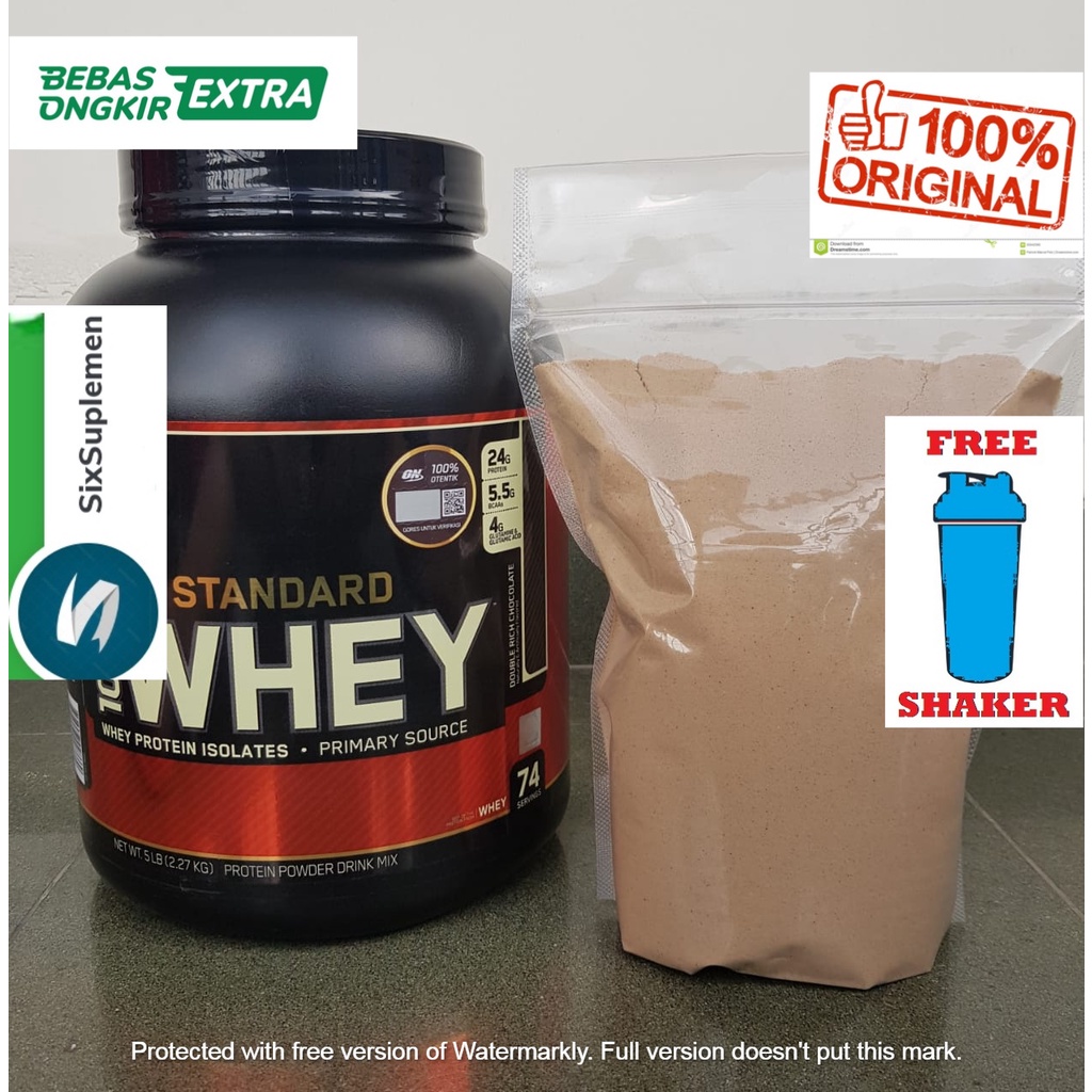 On Optimum Nutrition Whey Gold Standard 1 Lbs (450 gram)