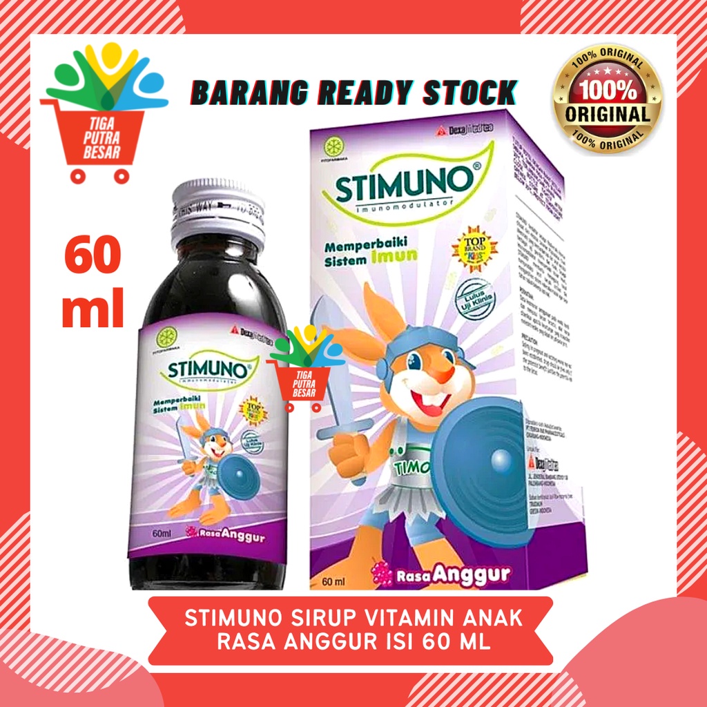 STIMUNO SIRUP 60 ML / SYRUP VITAMIN IMUN ANAK