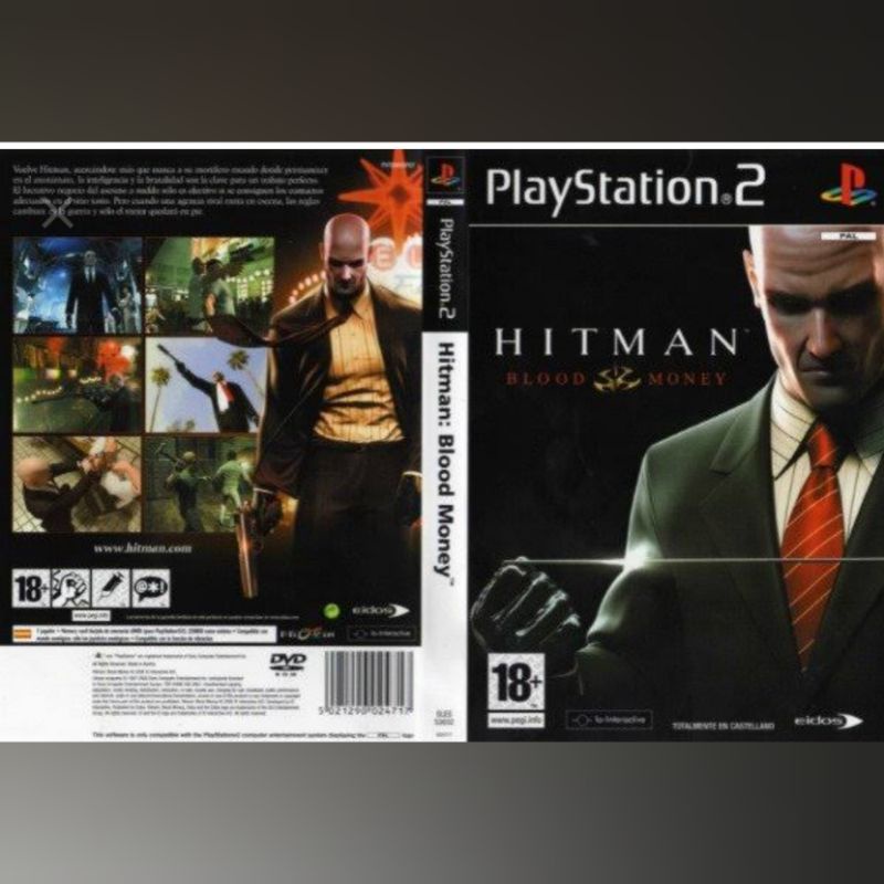 Kaset Ps 2 Hitman Blood Money