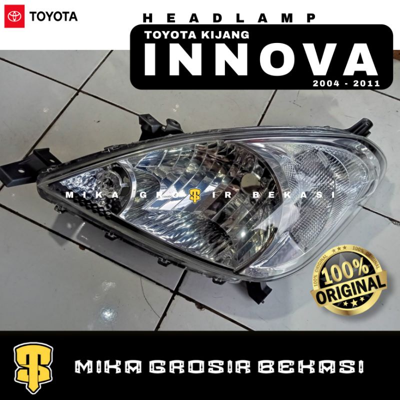 Jual LAMPU DEPAN HEADLAMP ORI TOYOTA KIJANG INNOVA 2004 2005 2006 2007 ...