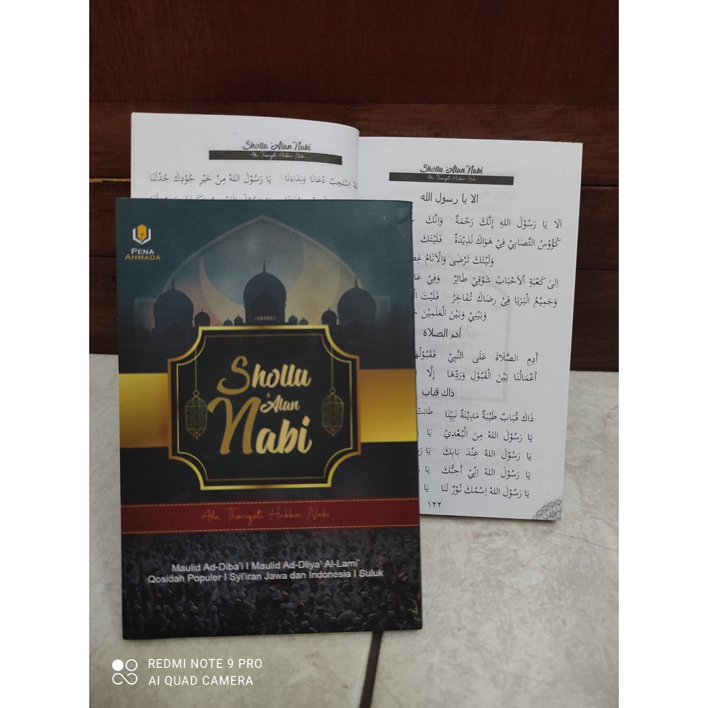 Buku Sholawat lengkap qosidah populer dan syi'iran jawa indonesia bagus abadi