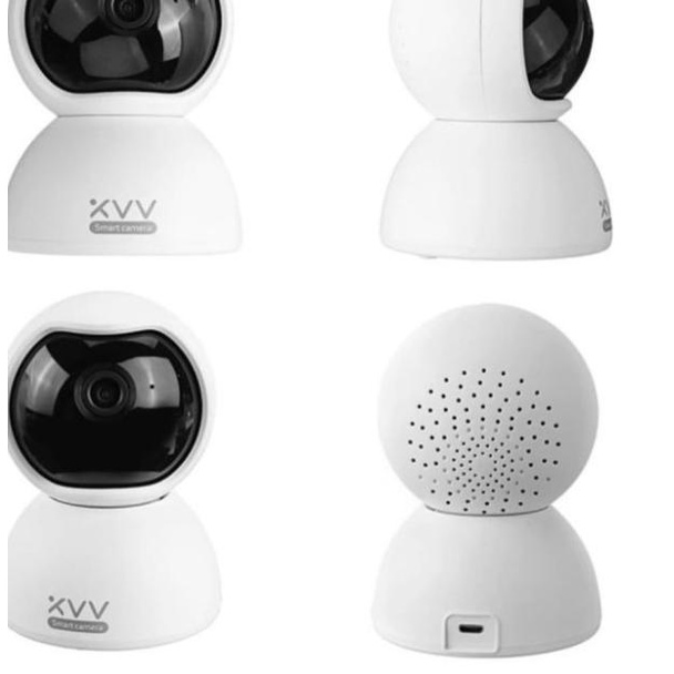 IP CAMERA CCTV XIAOVV V380 RESOLUSI 1080P WIRELESS CCTV WIFI - sd card 32 saja