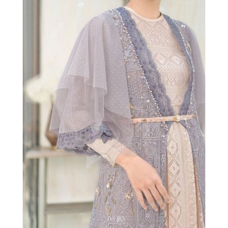 DRESS MEWAH LAMARAN / GAUN PESTA SWEET LILAC