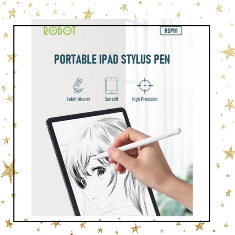 ROBOT RSP100 STYLUS PEN FOR IPAD CAPACITIVE STYLUS