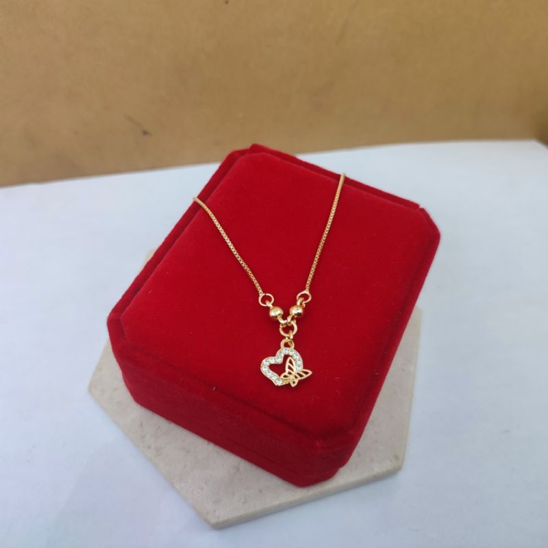 Kalung anak koye Xuping model anti karat Terbaru lapis emas COD