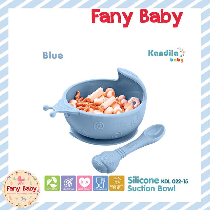 KANDILA BABY SILICONE SUCTION BOWL / KDL022-15