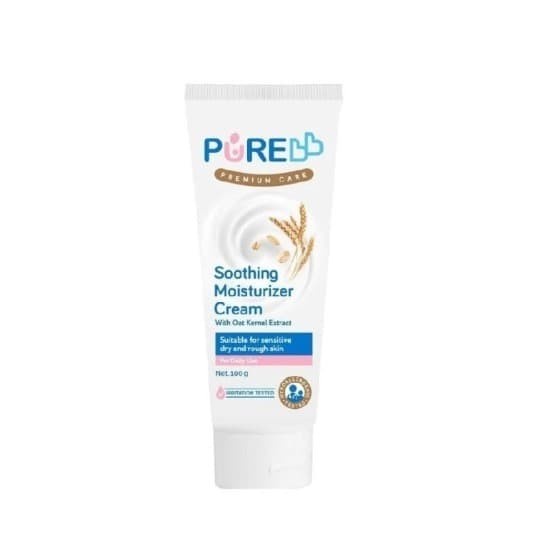 Pure baby Soothing Moisturizer Cream Purebaby Krim Pelembab Bayi 100gr