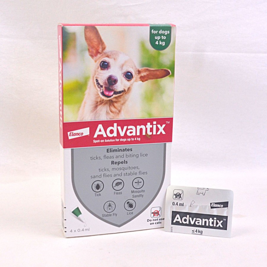 Advantix for Dogs up to 4kg Obat Kutu Anjing Tetes Spot On