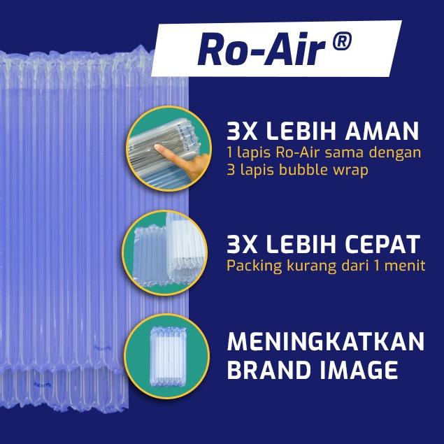 

30cm Ro-Air by ROCKET PACK/ alternatif bubble wrap (harga perroll 50m)