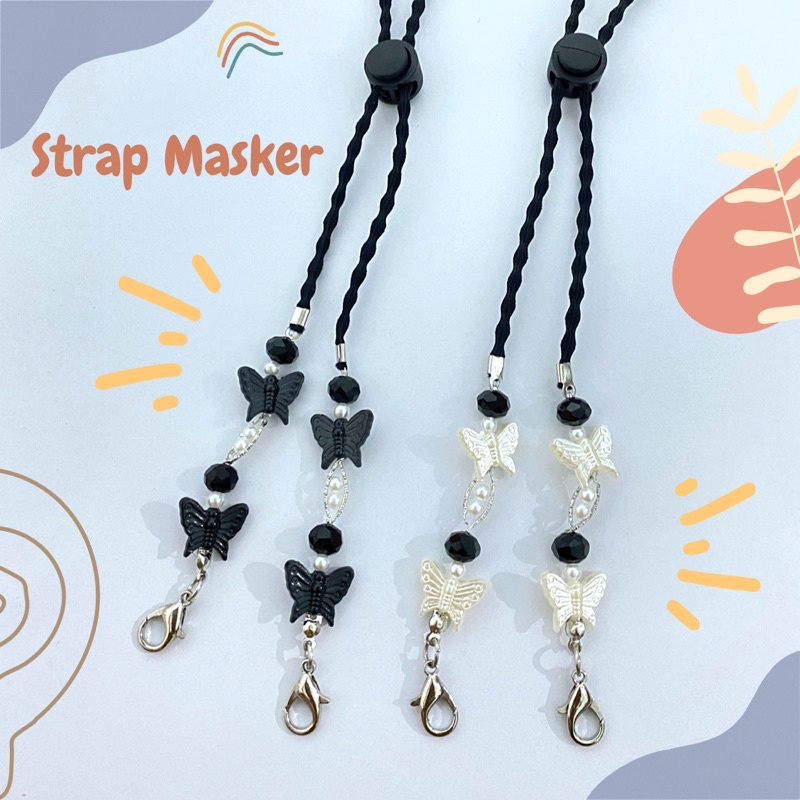 Tali Masker/ Strap Kalung Masker Hijab Konektor Masker