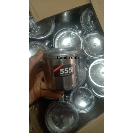 Mug stainles / Cangkir stainles free tutup