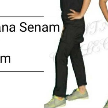 Celana senam rok hitam - Hitam, XL