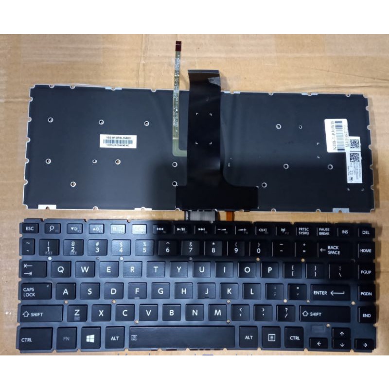 KEYBOARD TOSHIBA E45W CLICK 2 PRO P30W P30W-B P35W P35W-B H000082810 H000082850 0KN0-DR1US13 BACKLIGHT