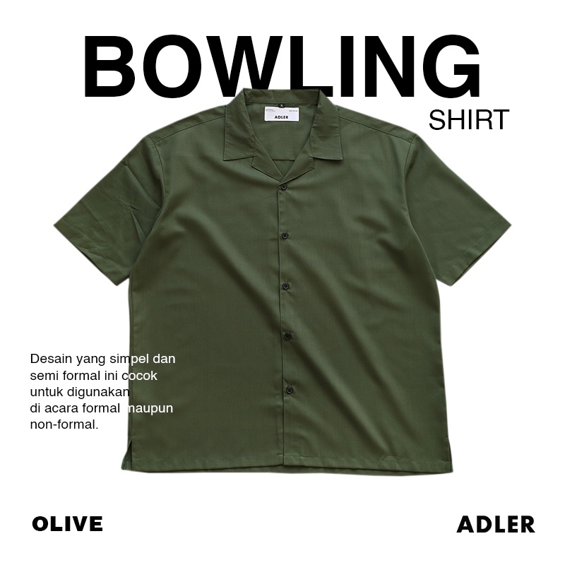 ADLER Bowling Shirt Olive