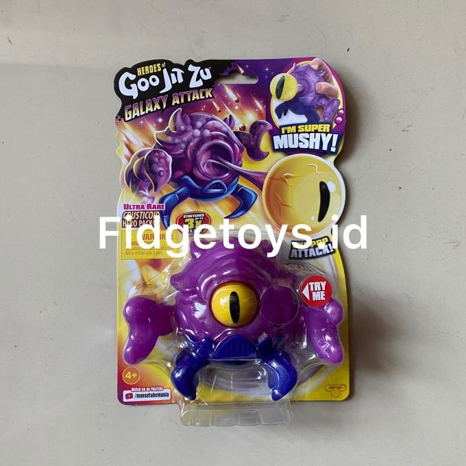 Heroes Of Goo Jit Zu Galaxy Attack Action Fig Ultra Rare - Crusticoid