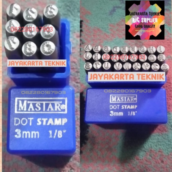 

Dijual tools n parts HURUF DAN ANGKA KETOK BINTIK 3mm LENGKAP MASTAR GERMANY Limited