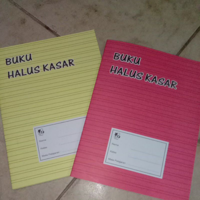

Buku halus kasar isi 30 lembar buku sekolah atk alat tulis