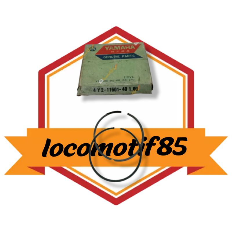 ring seher piston Rxk rx king rx 135 oversize os 100 original japan