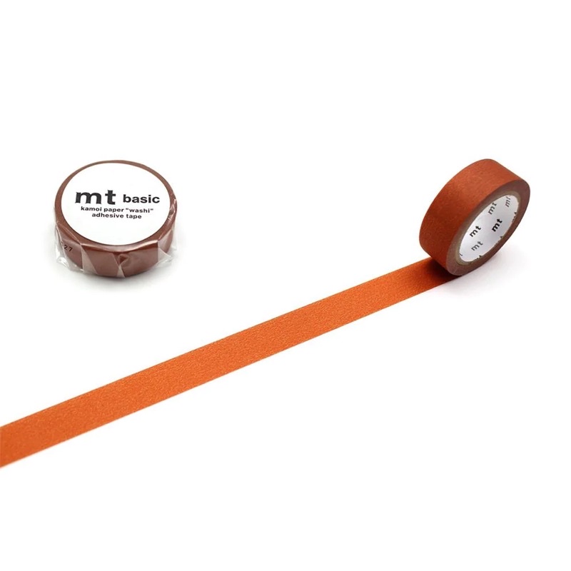 

MT Basic Matte Burnt Orange Washi Tape