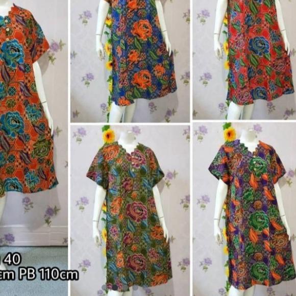 DASTER KENCANA UNGU LABEL BIRU LENGAN PENDEK