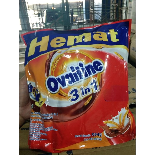 

Ovaltine 3in1 Susu Bubuk Coklat Stik 33gr x 18 stik