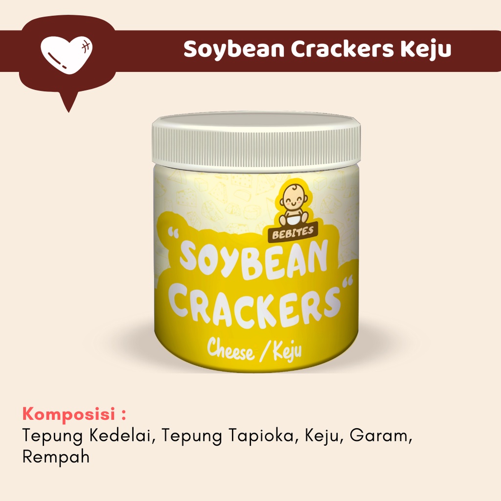 Crackers Kedelai Keju Brokoli Wortel Tanpa Susu Snack Bayi Bentuk Stik Mulai Usia 8 Bulan Tanpa MSG &amp; Pengawet Makanan Bayi MPASI