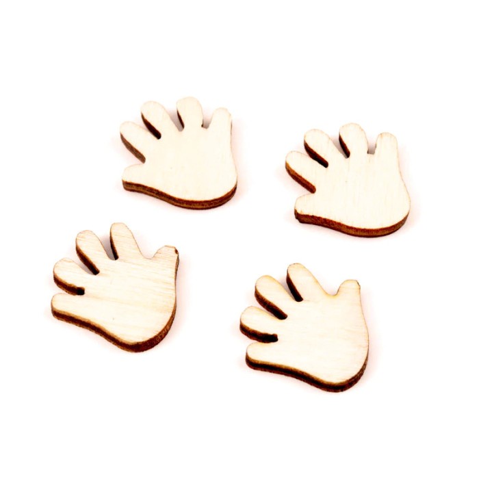 Mini Wooden Decor - Hiasan Tangan Kayu Dekorasi Ornamen WO5