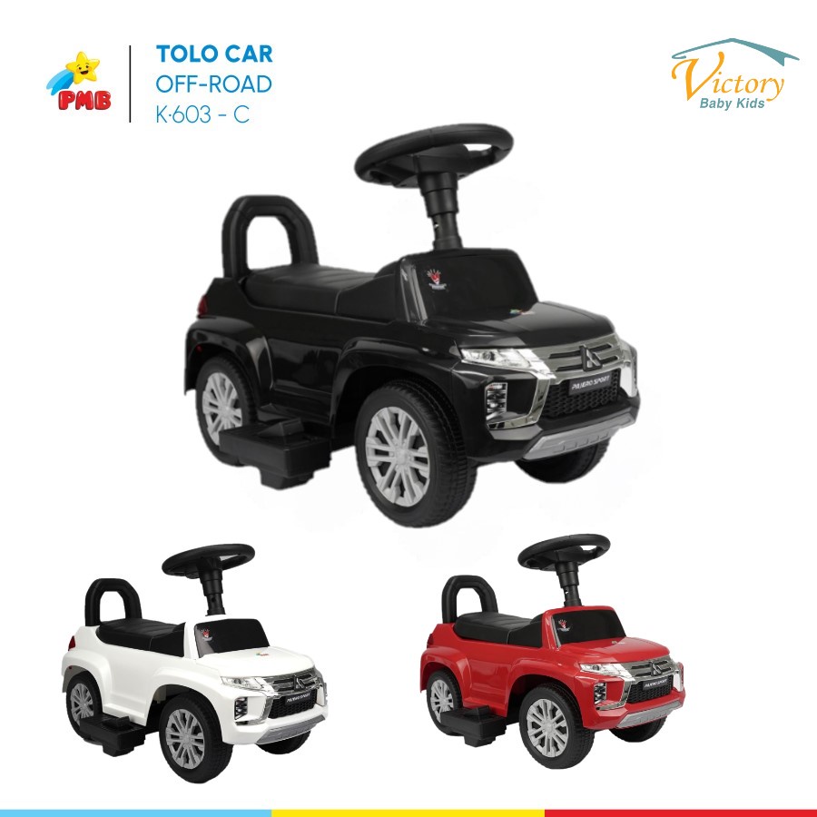 PMB Toys ToloCar PAJERO Sports K-603C Ride ON Toys