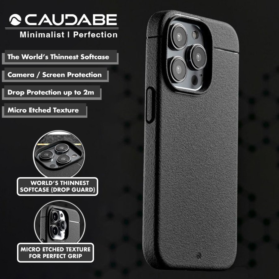 Caudabe Sheath Magsafe Case iPhone 14 Pro Max Plus Casing Original