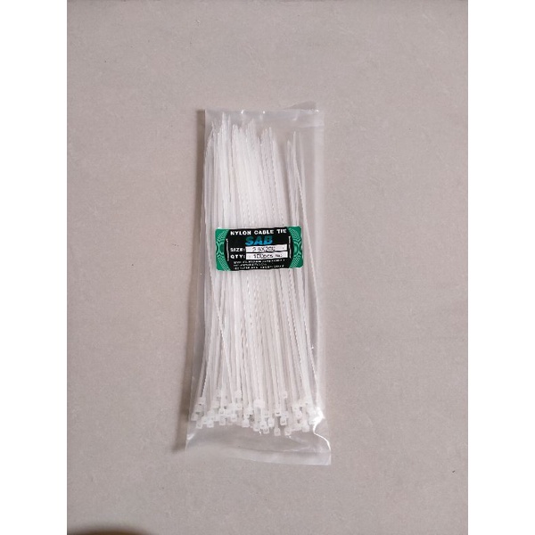 kabel Ties 20cm tali Ties  SAB 200 mm per pack isi 100pcs kabel Ties murah
