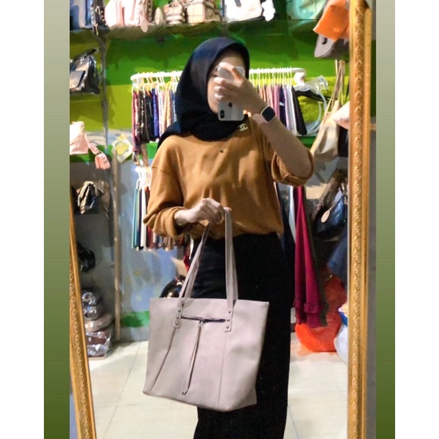 SHOPER KELLY / TOTEBAG / TAS KANTOR / TAS KULIAH / TAS NGAMPUS