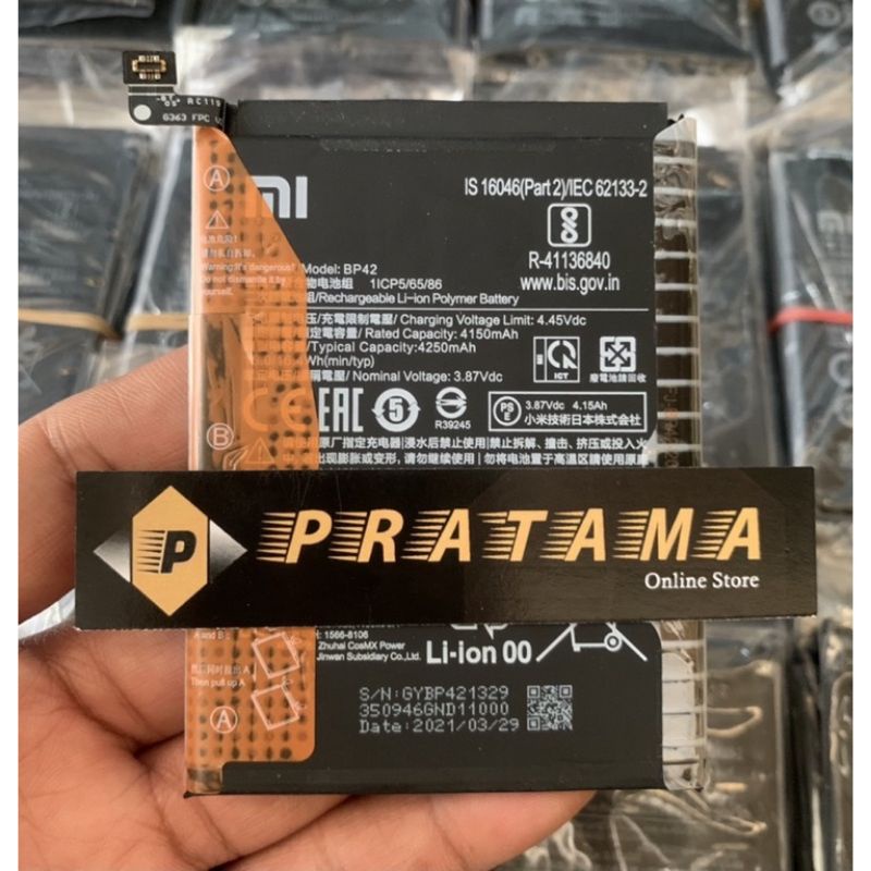 Batre Baterai Baterry Xiaomi MI 11 Lite BP42 Batre Xiomi MI 11 Lite