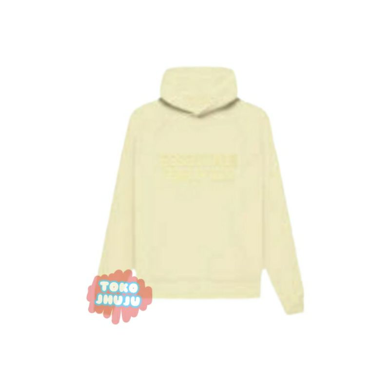 Hoodie Jumper Wanita Chanyeol Exo Esensial Fear Of Gad BESAR Sablon Cream