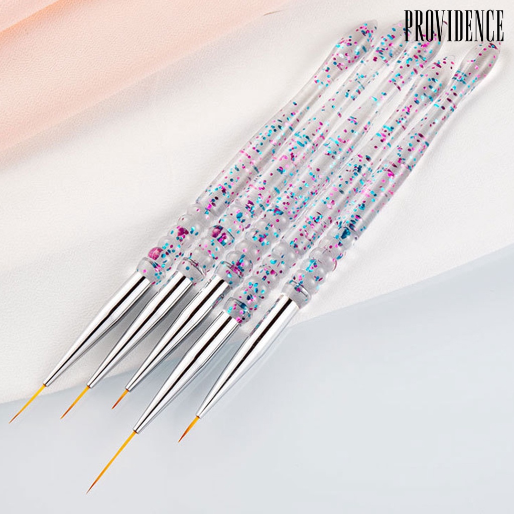 Providence 5Pcs / Set Pen Polymerization 7 / 9 / 11 / 15 / 20mm Untuk Nail Art DIY