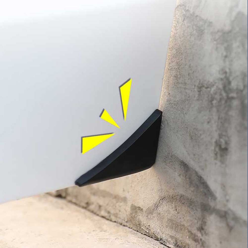 Mercedes-Benz AMG Stiker Perlindungan Sudut Pintu Mobil Anti Tabrakan Silikon Gores Logo Karet C200 E260 S350L Kelas GLK GLA W204 W251