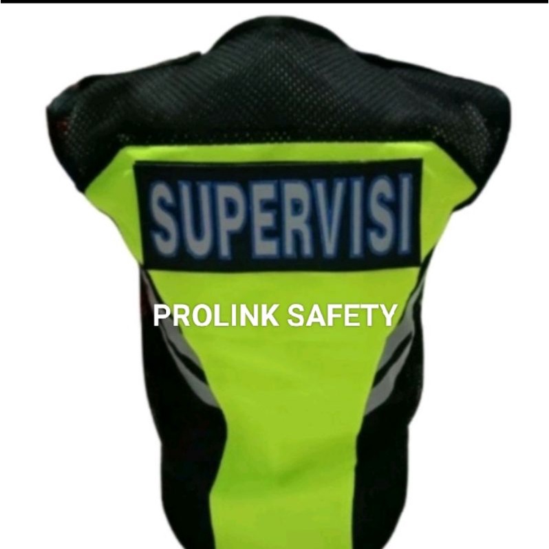 ROMPI SAFETY LOGO SUPERVISI VELCRO PEREKAT