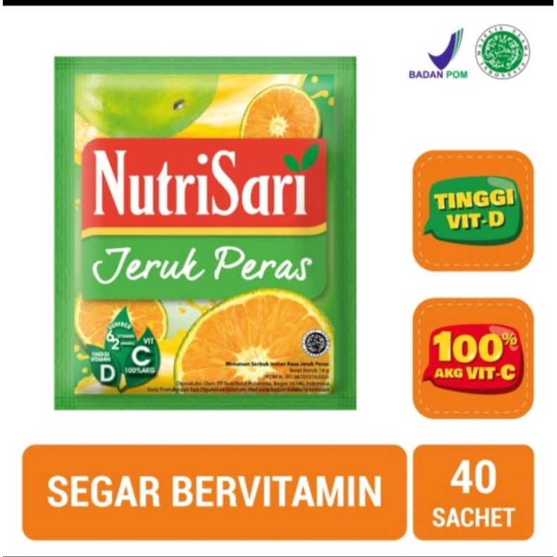 

NutriSari Jeruk Peras Harga Per1 Renteng/10pc