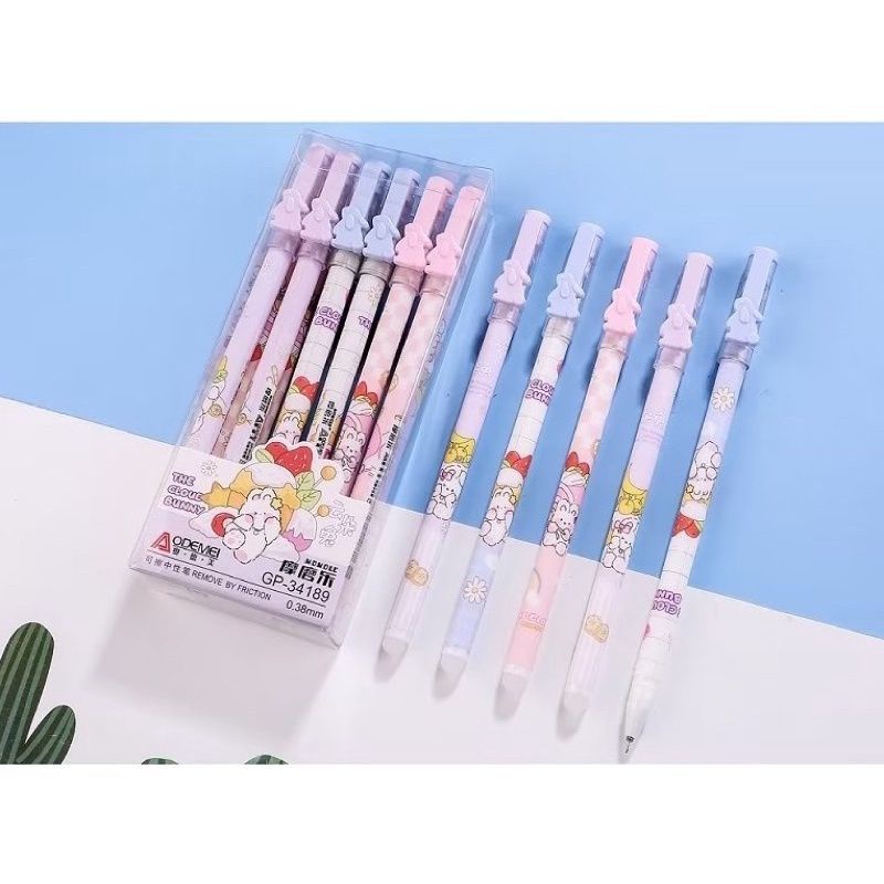 

pen bisa dihapus/pen gel hapus/eraseble pen/pen hapus karakter/1 pcs