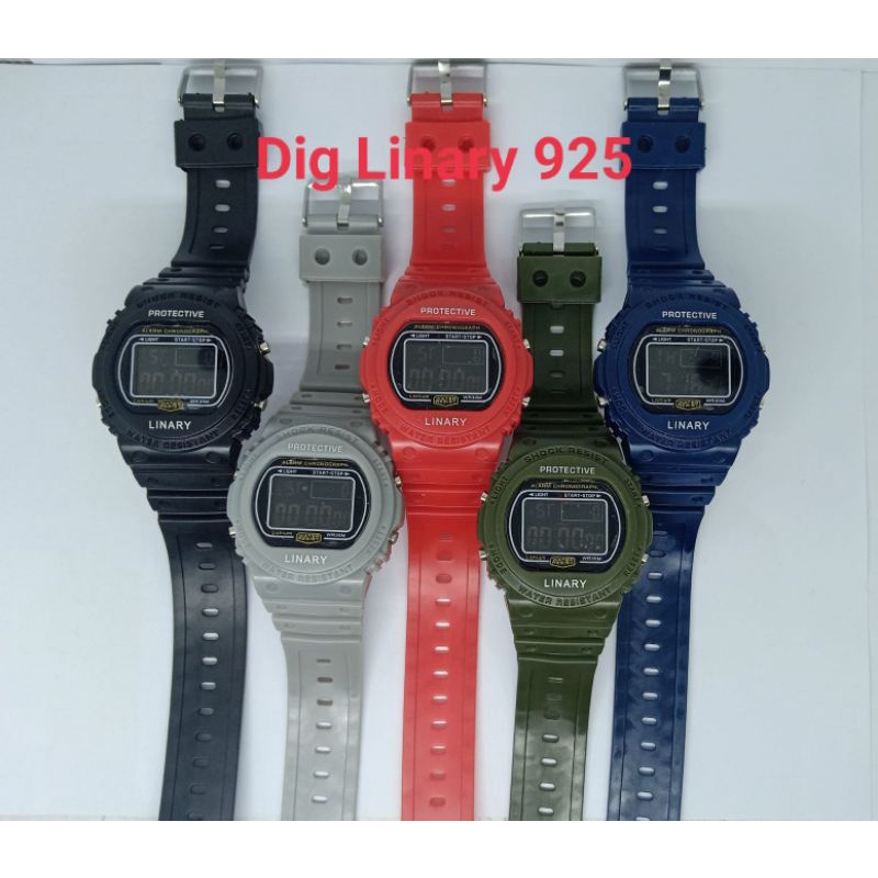 Jam tangan sport pria dan wanita anti air
