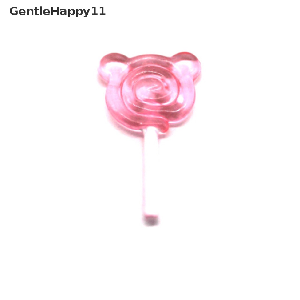 Gentlehappy 5 Pcs Rumah Boneka Miniatur Makanan Ringan Permen Lolipop Aksesoris Rumah Boneka Mainan id