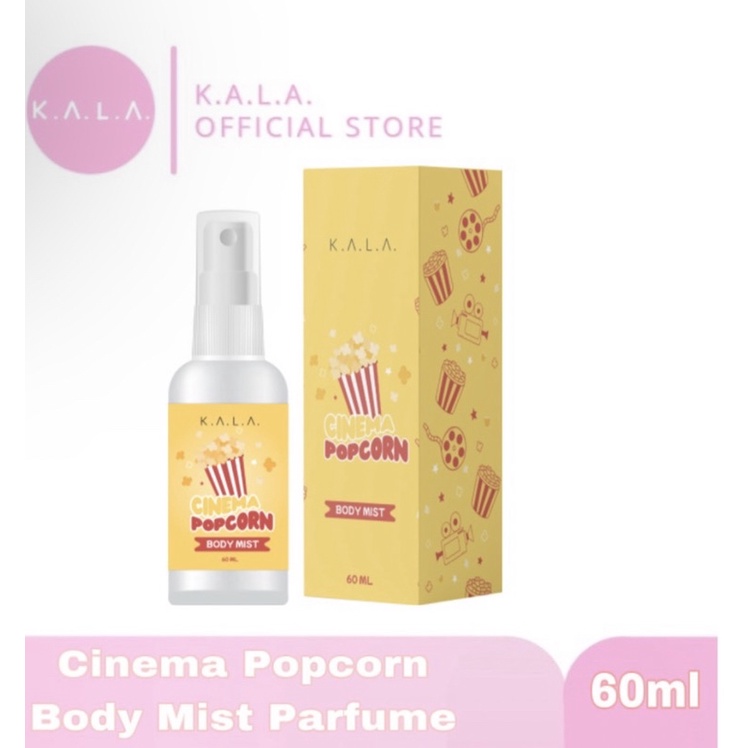 [+1GIFT] READY!! Holigrels body mist parfume VANILLA ECLAIR POPCORN HOLIGREL KALA BODYMIST-Cinema popcorn KALA