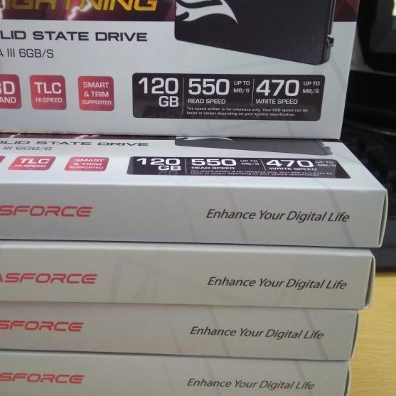 SSD Midasforce 120GB Midas Force SSD Sata 3 - SSD saja