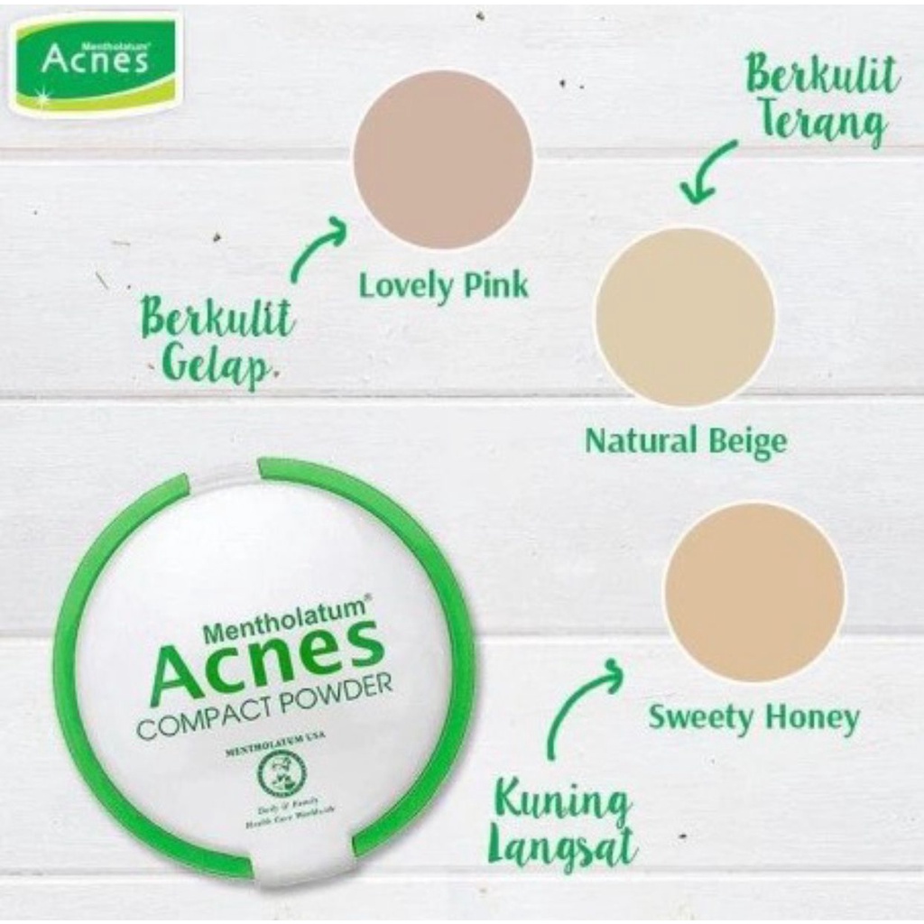 ACNES Compact Powder 14GR / Bedak Jerawat